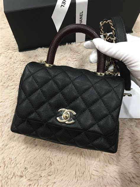 chanel coco handle extra mini